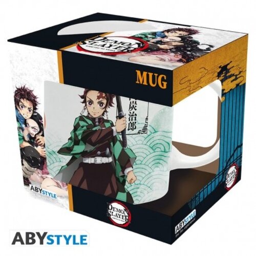 Abystyle Demon SLayer 320ml Mug Tanjiro & Nezuko Abystyle Demon SLayer 320ml Mug Tanjiro & Nezuko