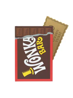 Grupo Erik Willy Wonka Notebook + Bookmark  Size A5