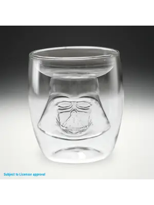 Pyramid Star Wars Darth Vader Double Walled 3D Collectors Glass