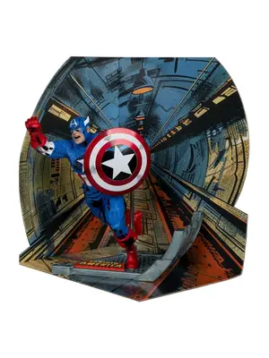 McFarlane Toys Marvel Captain America (Captain America #100) Statue 12cm