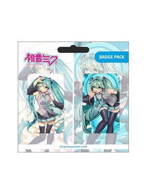 POPbuddies Hatsune Miku Pin Badges 2-Pack Set D