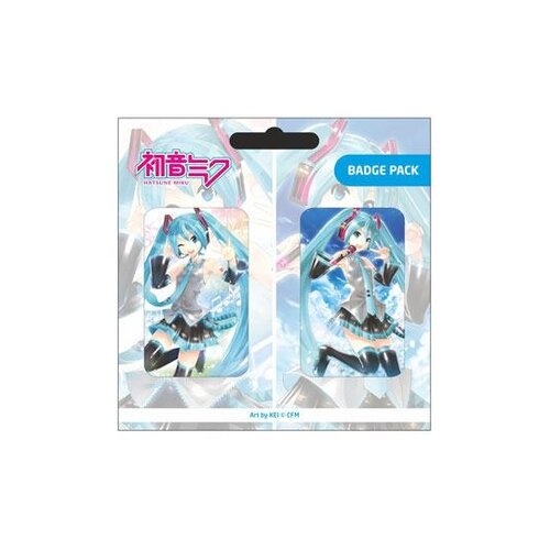 POPbuddies Hatsune Miku Pin Badges 2-Pack
