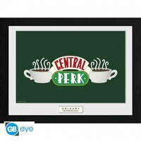 Friends Central Perk Framed Print 30x40cm