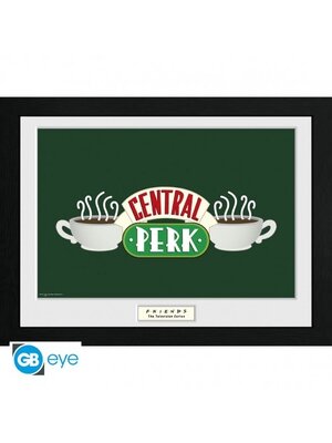 GB Eye Friends Central Perk Framed Print 30 x 40 cm