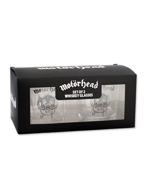 Motorhead Whiskey Shot Glasses 2-Pa