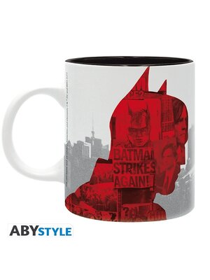 Abystyle DC Comics 320ml Mug The Batman Red Silhouette
