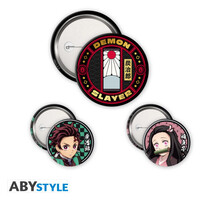 Demon Slayer badge Pack Tanjiro And Nezuko S2