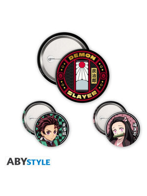 Demon Slayer badge Pack Tanjiro And Nezuko S2