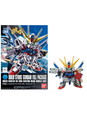 Bandai Gundam SD BB388 Build Strike Gundam Full Package Model Kit