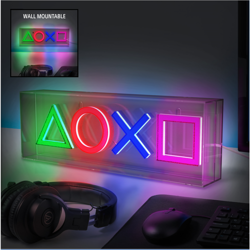 Paladone Playstation Led Neon Light 15,5x30,5cm Paladone Playstation Led Neon Light 15,5x30,5cm