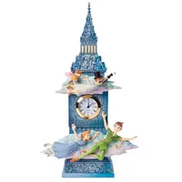 Disney Traditions Peter Pan Clock Figure