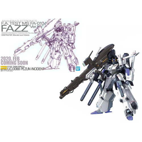 Bandai Gundam MG 1/100 Fazz Ver. Ka FA-010 Model Kit