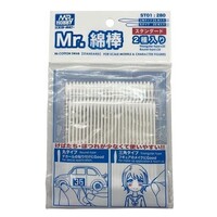MR. Hobby Cotton Swab ST01 2xType 25x Triangular 25x Round