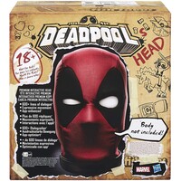 Marvel Deadpool Premium Interactive Head (UK Version)