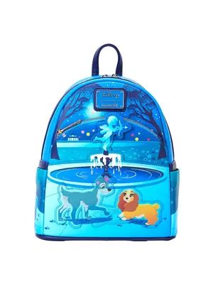 Loungefly Disney Loungefly Lady And The Tramp 70th Anniversary Mini Backpack