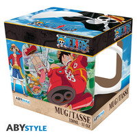 One Piece Luffy and Vegapunk 320ml Mug