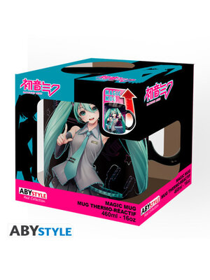 Abystyle Hatsune Miku 460ml Heat Change Mug