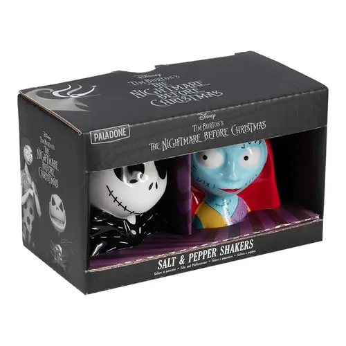 Disney NBX Jack & Sally Salt And Pepper Shakers Set
