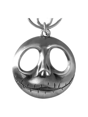 Monogram Disney NBX Jack "Head" Pewter Keychain