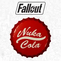 Fallout Nuke Cola Tin Sign 37cm LTD Edition