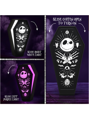 Paladone Disney Nightmare Before Christmas 3D Light Coffin 23,5cm