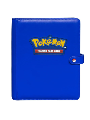 Ultra Pro Pokemon Premium Snap Blue Binder 4-Pocket Ultra Pro