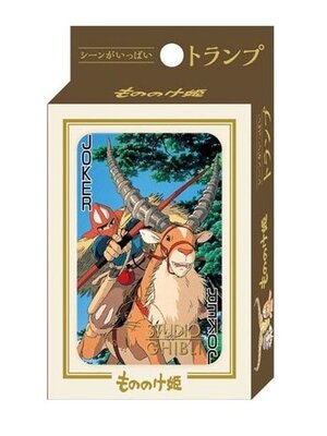 Benelic Ghibli Princess Monoke Playing Cards 54 Cards