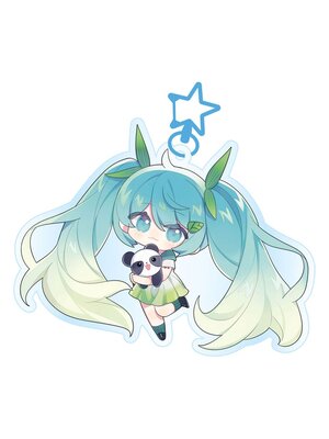 POPbuddies Hatsune Miku Acrylic Keychain Kawaii Spring Time