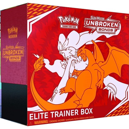 The Pokemon Company Pokemon Sun & Moon Unbroken Bonds Elite Trainer Box 2019