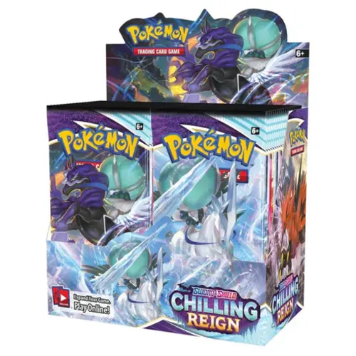 The Pokemon Company Pokemon TCG Chilling Reign Booster Box 36 Boosters