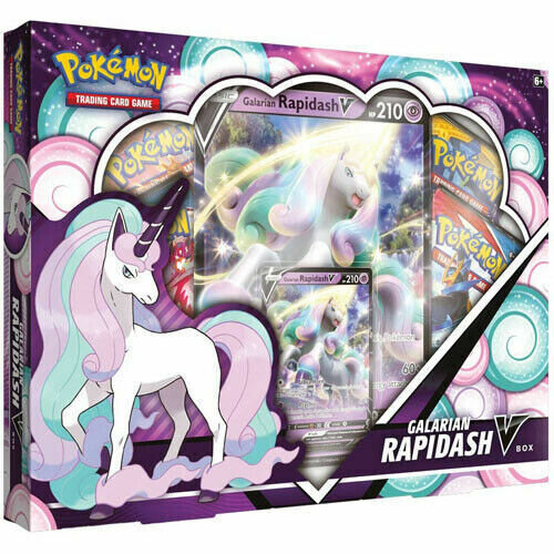The Pokemon Company Pokemon TCG Galarian Rapidash V Box