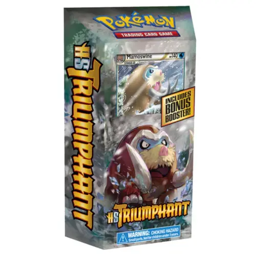 The Pokemon Company Pokemon TCG HS Triumphant Battle Deck inc Booster