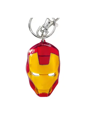 Monogram Marvel Iron Man Head Metal Keychain
