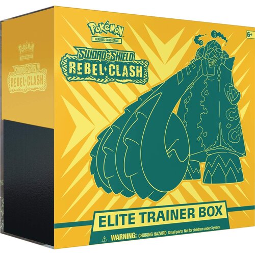 The Pokemon Company Pokemon TCG Sword & Shield Rebel Clash Elite Trainer Box