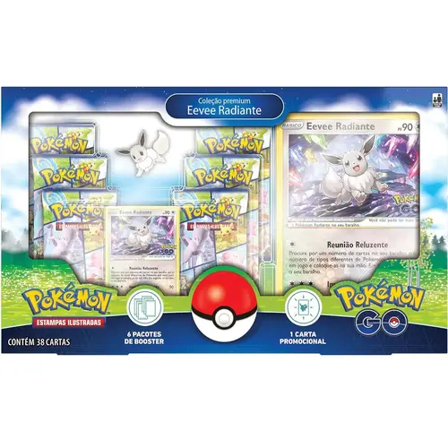 The Pokemon Company Pokemon TCG Go Radiant Eevee Premium Collection
