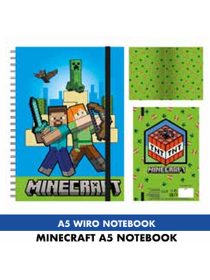 Pyramid Minecraft A5 Wiro notebook