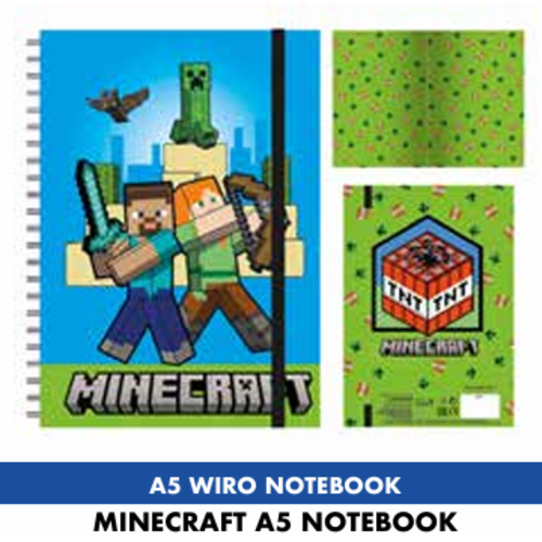 Pyramid Minecraft A5 Wiro notebook