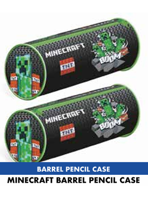 Minecraft Barrel Pencil Case
