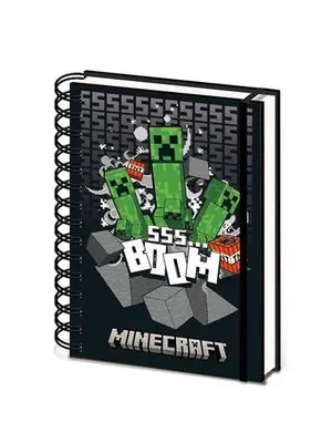 Pyramid Minecraft Lenticular Notebook A5