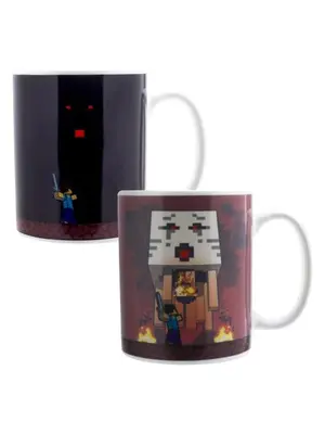 Minecraft Nether Heat Change Mug 30
