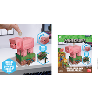 Minecraft Pig Money Box Kit