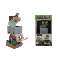 Minecraft Steve Controller And Phone Support 20cm
