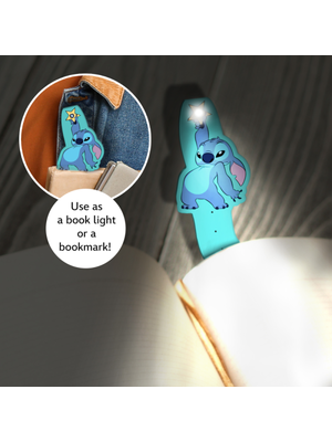 Disney Stitch Book Light & Bookmark