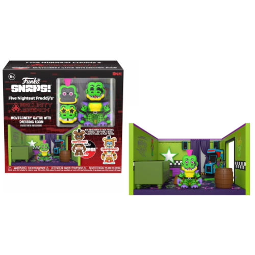 Funko Five Nights At Freddy's Gator's Room Snap Playset Funko Funko Five Nights At Freddy's Gator's Room Snap Playset Funko