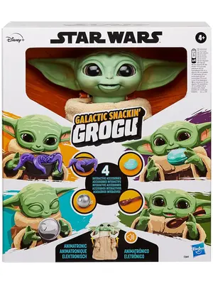 Hasbro Star Wars Galactic Snackin Grogu Interactive Figure 23cm