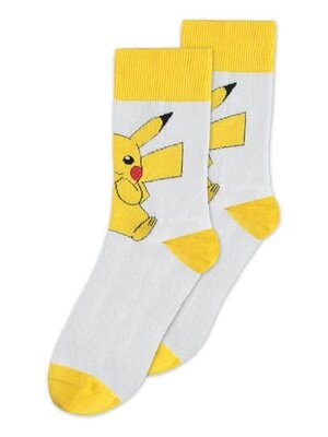 Difuzed Pokemon Socks Pikachu Size 35-38