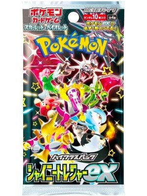 The Pokemon Company Pokemon TCG Shiny Treasures EX Booster Japan Import