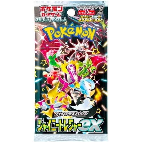 The Pokemon Company Pokemon TCG Shiny Treasures EX Booster Japan Import