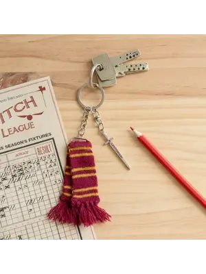 Grupo Erik Harry Potter Gryffindor Scarf Keychain 12cm