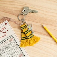 Harry Potter Hufflepuff Scarf keychain 12cm